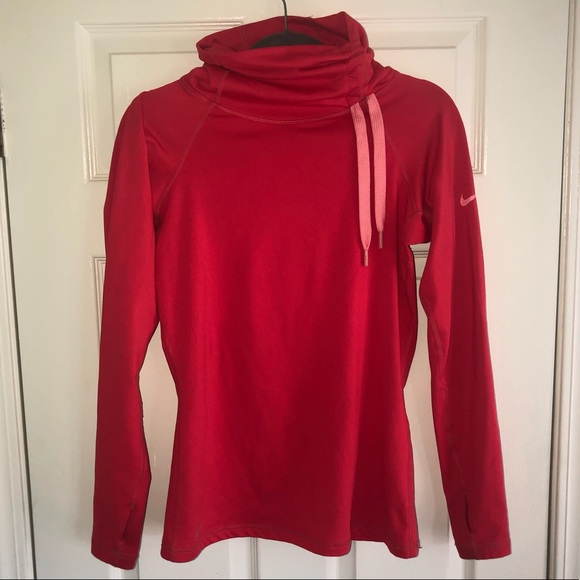 Nike Tops - Red Nike Sweatshirt